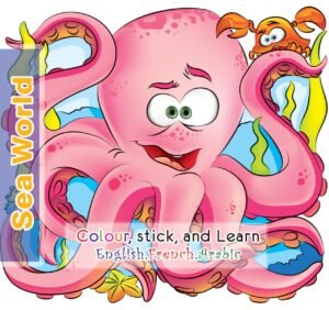Colour, stick and learn (sea world)