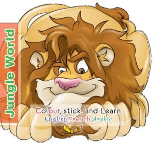 Colour, stick and learn (jungle world)