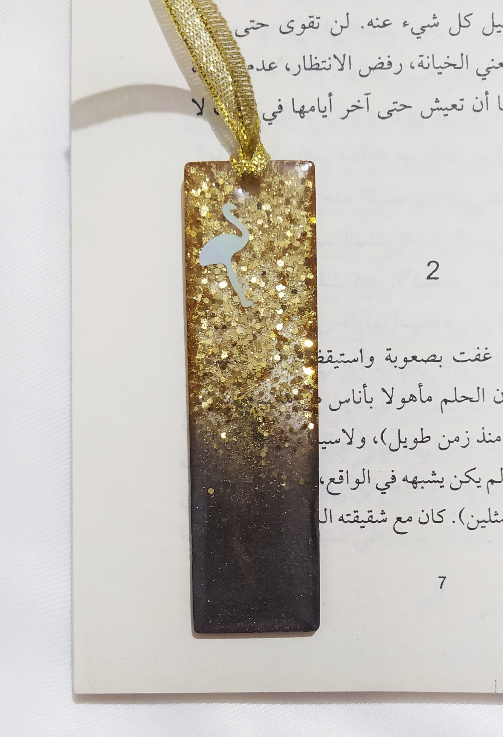Handmade Resin Bookmark